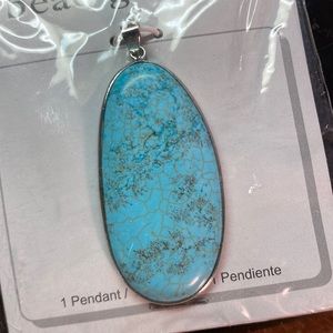 Halcraft Bead gallery turquoise pendant